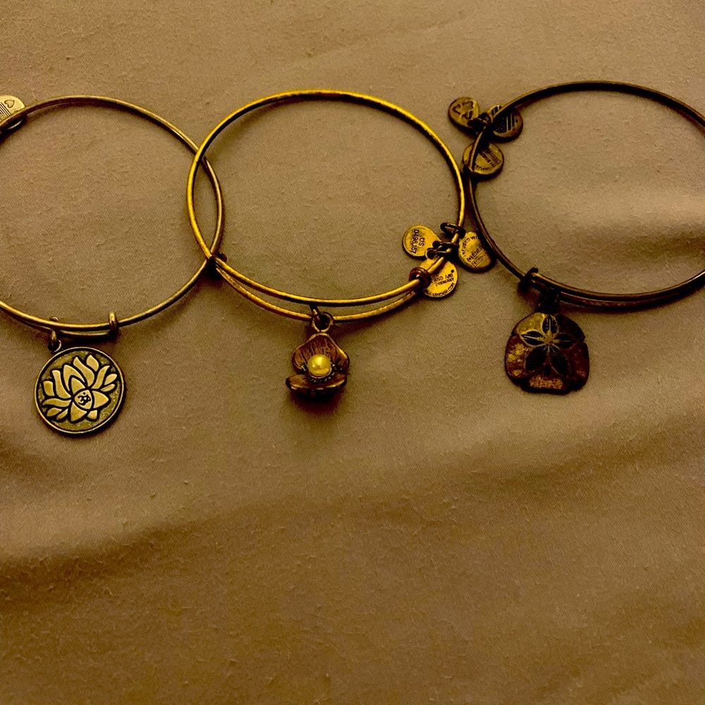 3 Alex and Ani Bracelets- selling all 3 as a deal if not  purchased separately